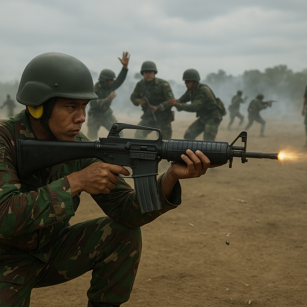 Pussenif TNI AD Kembangkan Drill Tembakan Dinamis untuk Peleton Senapan
