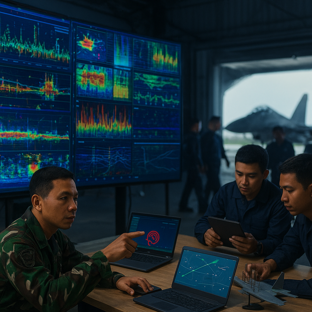 Simulasi Peperangan Elektronik di Skuadron Udara 27: Teknik Jamming dan Anti-Jamming