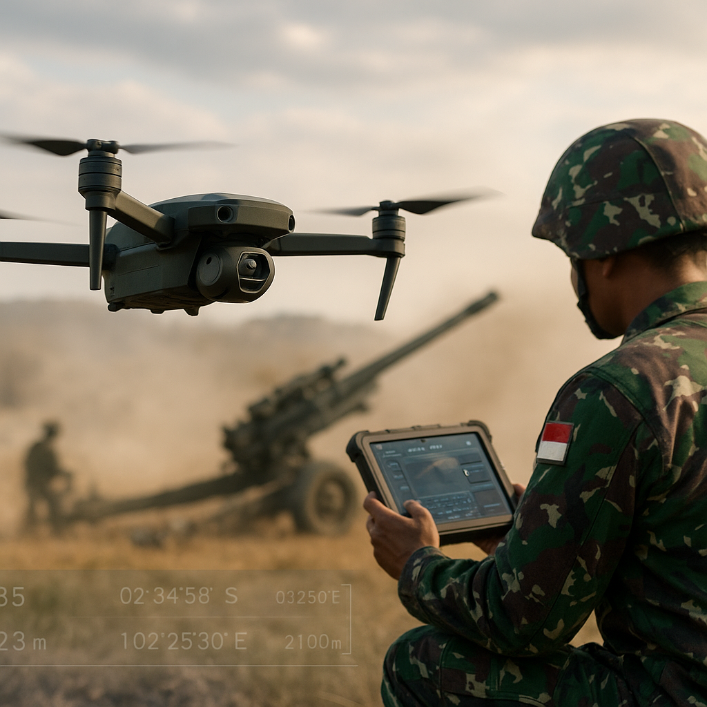 Pengadaan Drone Pengintai Armed: Meningkatkan Akurasi Artileri Melalui Forward Observation