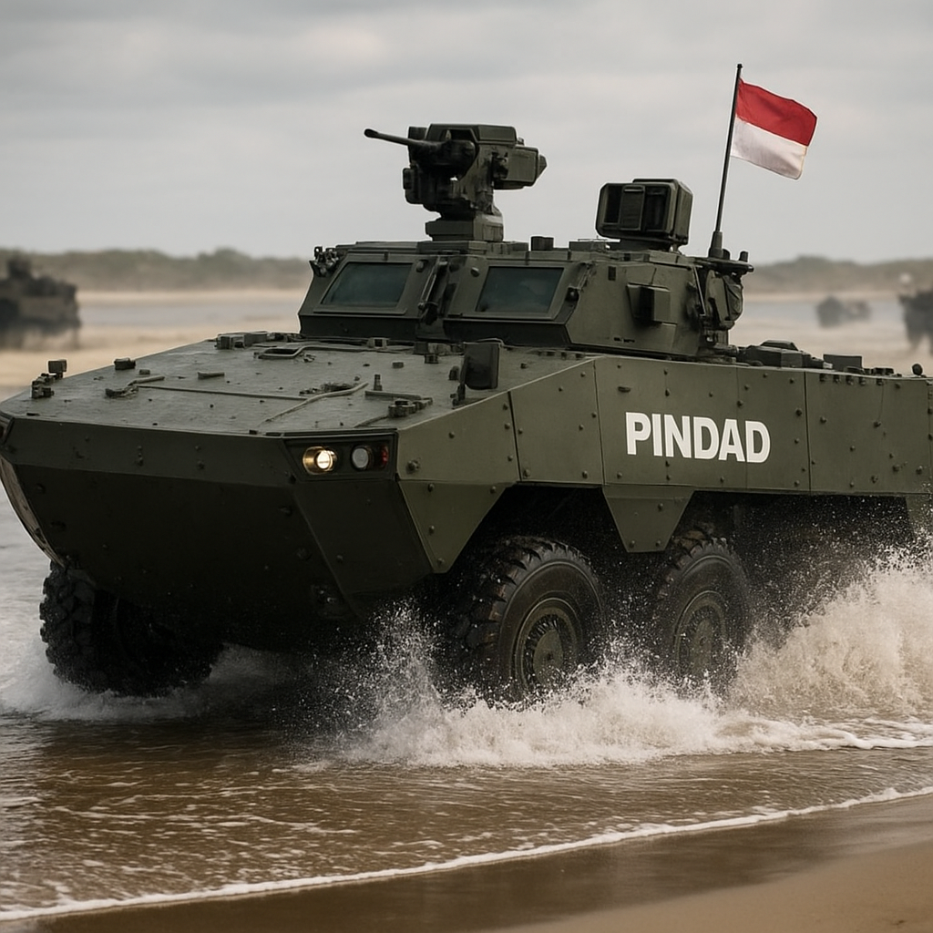 Pindad Luncurkan Seri Baru Ranpur Anoa untuk Taktik Mobilitas Korps Marinir