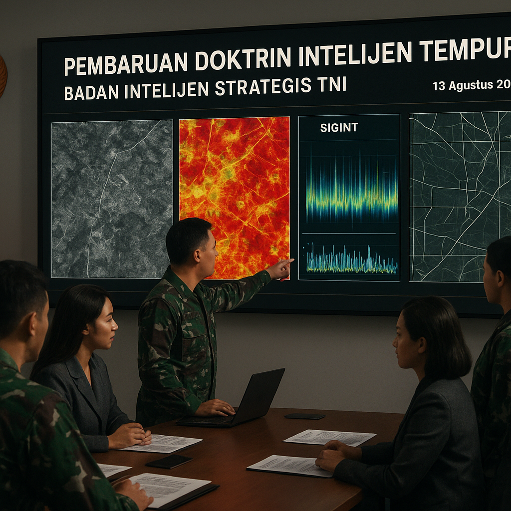 Pembaruan Doktrin Intelijen Tempur: Prosedur Analisis Medan Tempur Multispektral