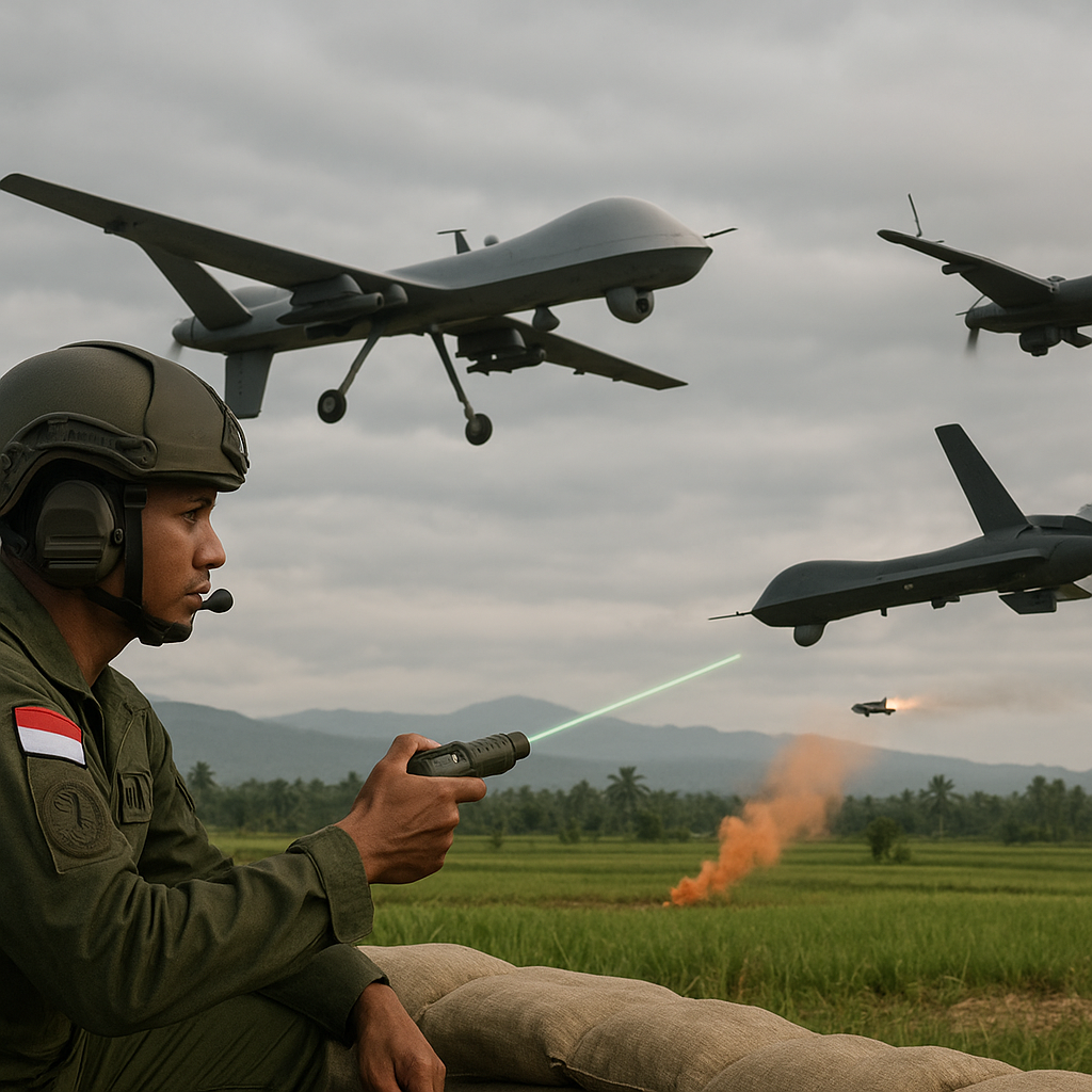 Doktrin Baru TNI AU: Penggunaan Drone dalam Close Air Support