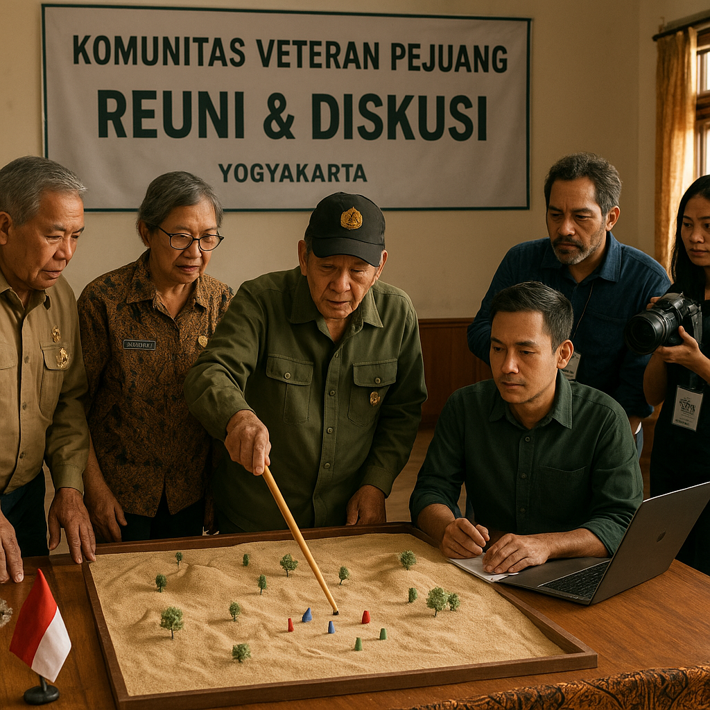 Komunitas: Reuni Veteran dan Diskusi Taktik Gerilya di Yogya
