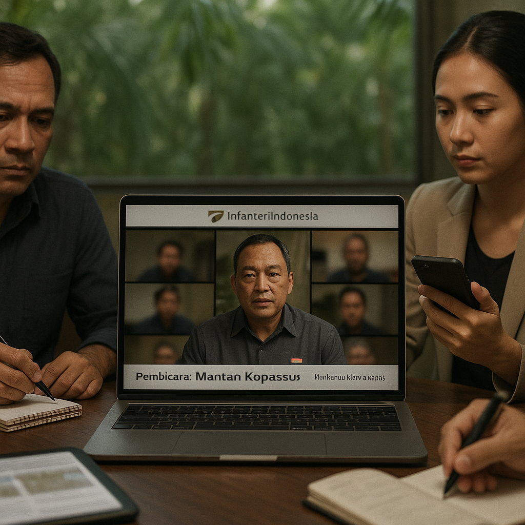 Komunitas: Diskusi Online Taktik Infiltrasi oleh Penggemar Militer