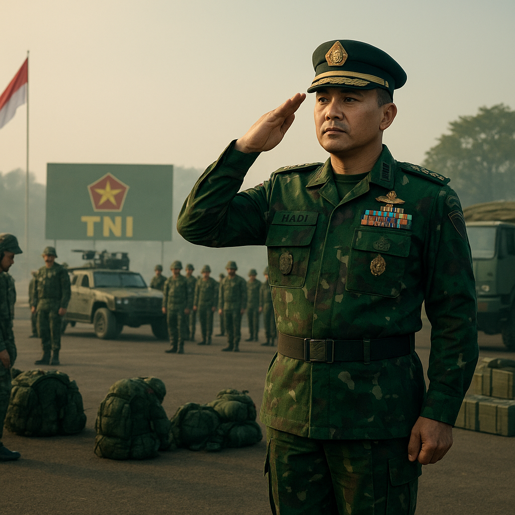 Panglima TNI Pimpin Apel Pasukan Kesiapan Operasi Ambalat