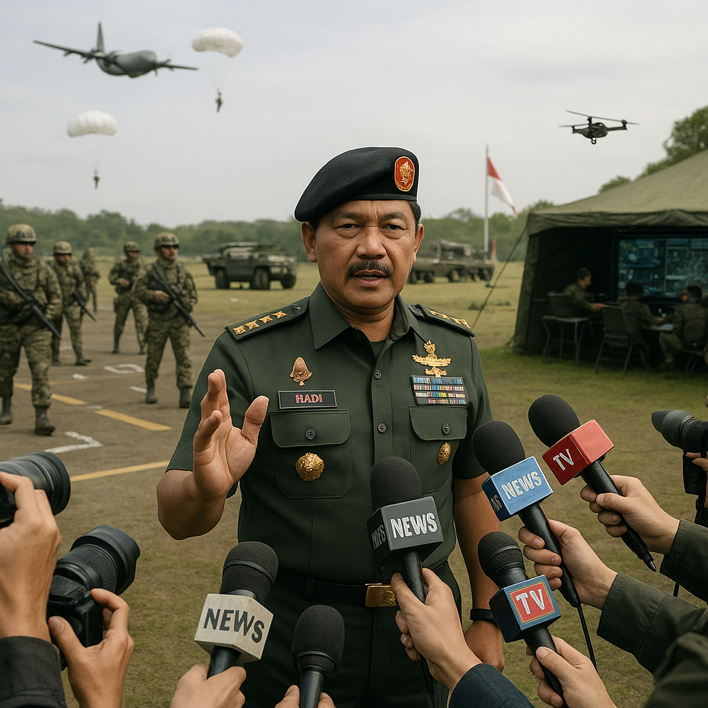 Usai Latihan Gabungan, Panglima TNI: Kami Akan Terus Pastikan Setiap Jengkal Wilayah Indonesia