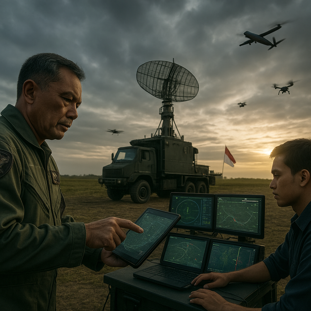 TNI AU Perbarui Doktrin Operasi Pertahanan Udara dengan Integrasi Radar dan Drone
