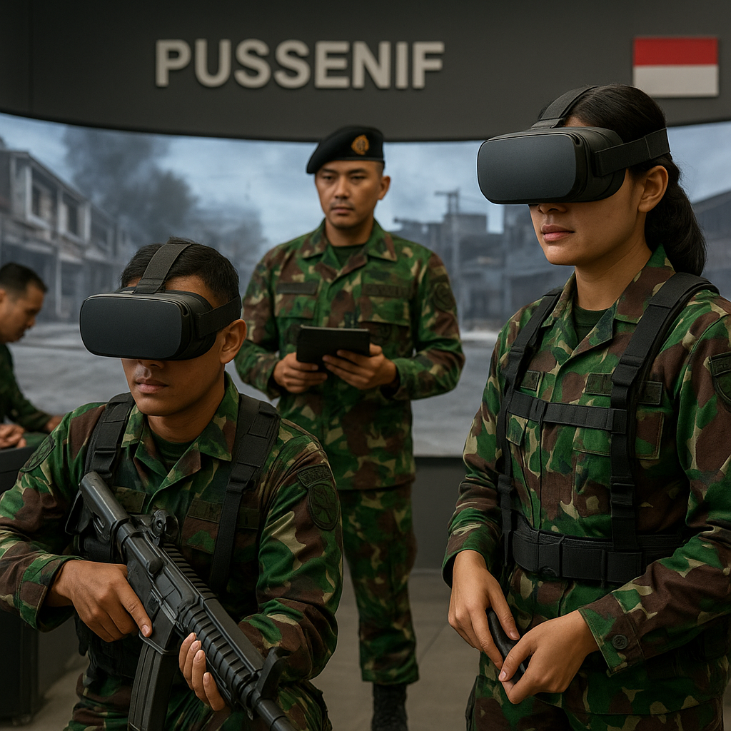 Pussenif Perkenalkan Simulator Pertempuran Perkotaan untuk Latihan Pasukan