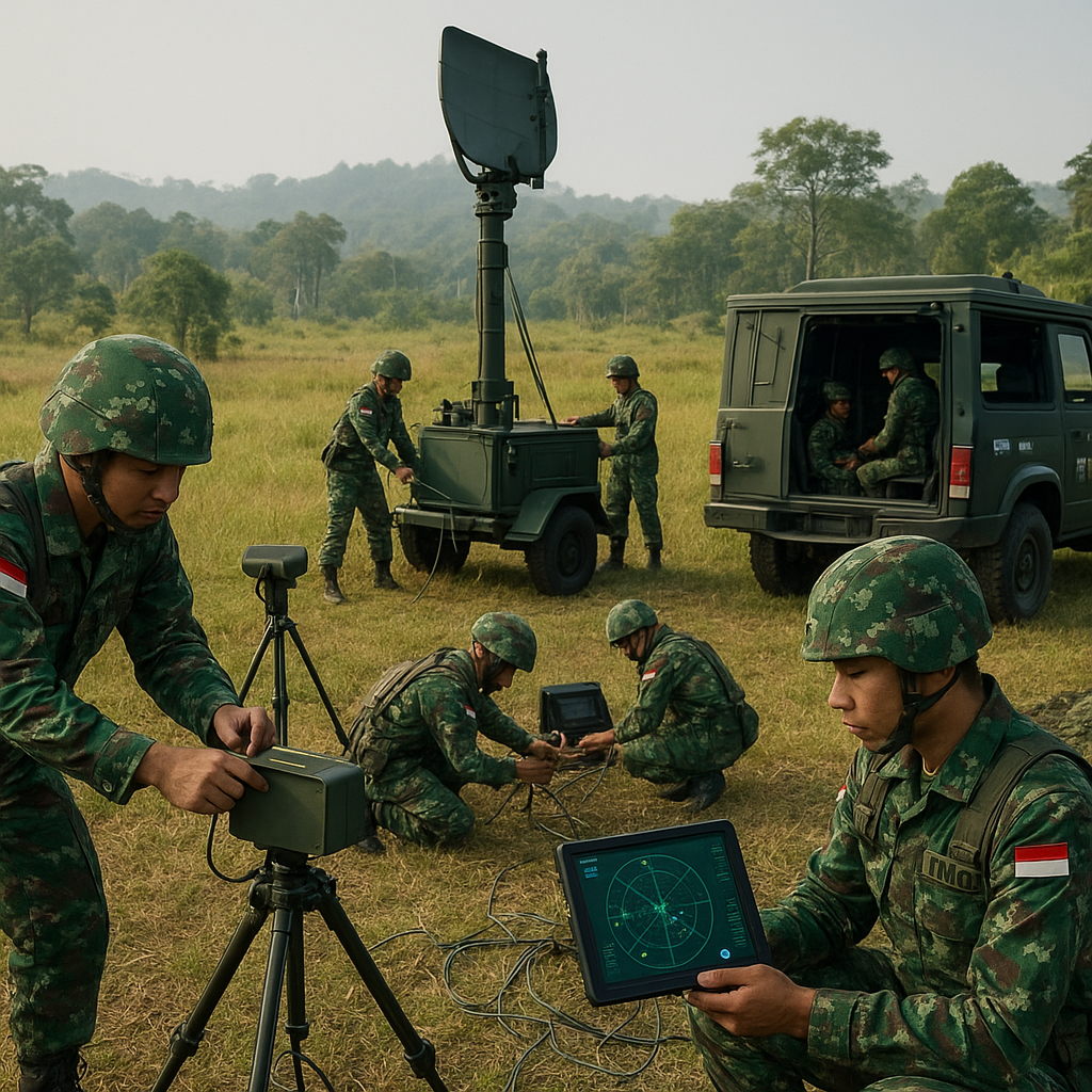 Prajurit TNI AD Dilaithan Doktrin Pertahanan Wilayah dengan Sistem PJP di Kalimantan Timur