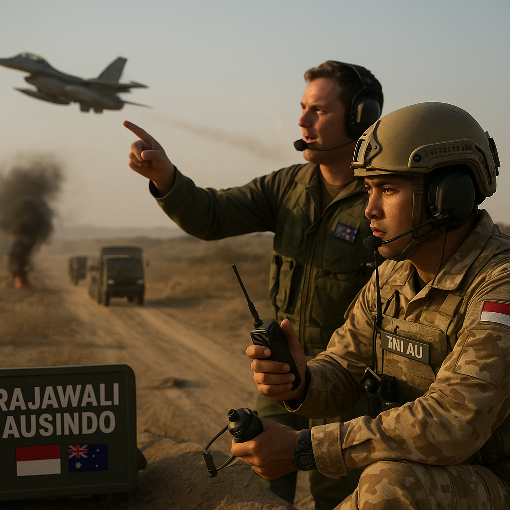 Latihan Bersama Rajawali AUSINDO: Bedah Taktik Koalisi Air-Ground