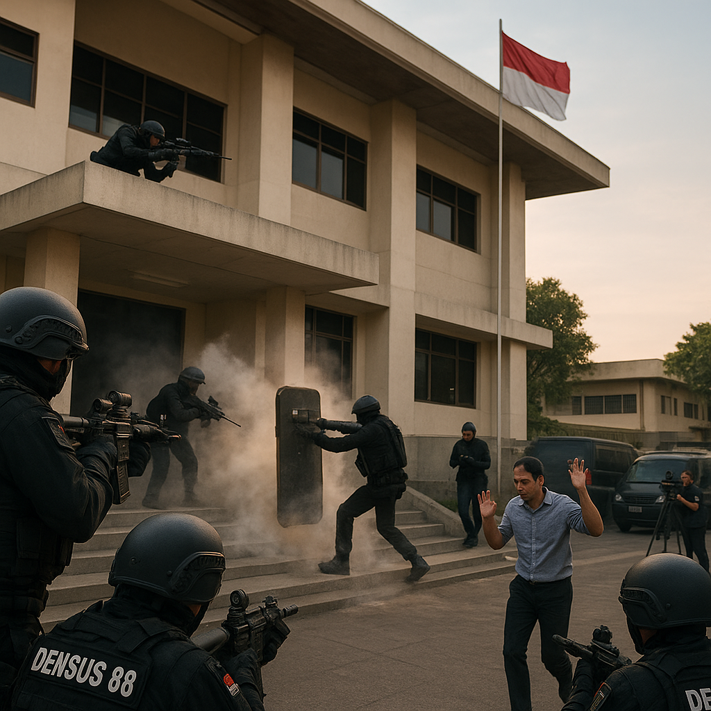 Analisis Taktik Kontra-Terorisme Detasemen Khusus 88: Prosedur Neutralisasi Target
