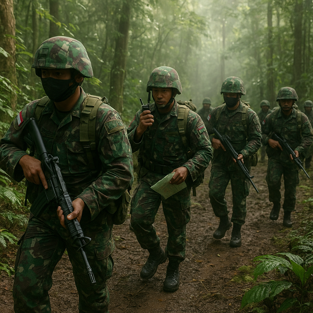 Bedah Taktik: Formasi Tempur Batalyon Infanteri dalam Operasi Hutan