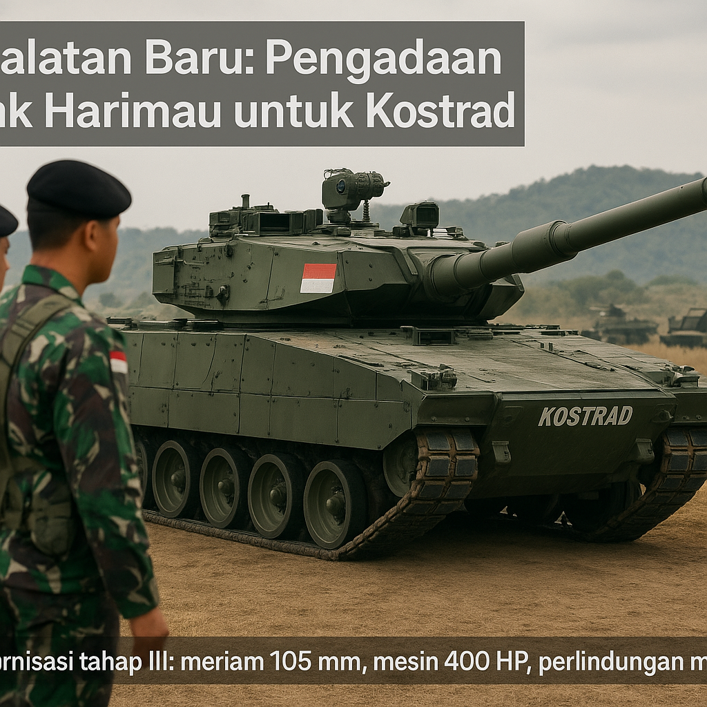 Peralatan Baru: Pengadaan Tank Harimau untk Kostrad