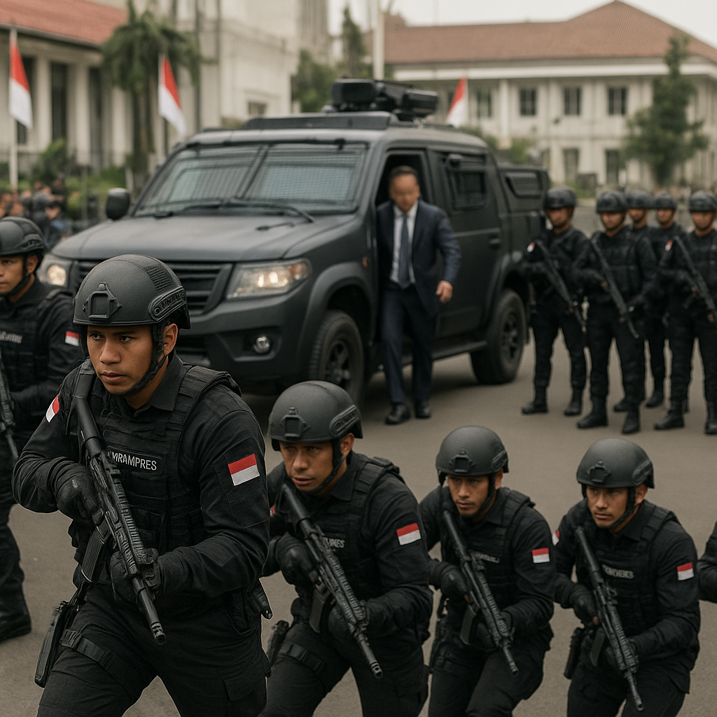 Pembedahan Taktik: Formasi Baji dan Lingkaran pada Operasi Pengamanan VIP