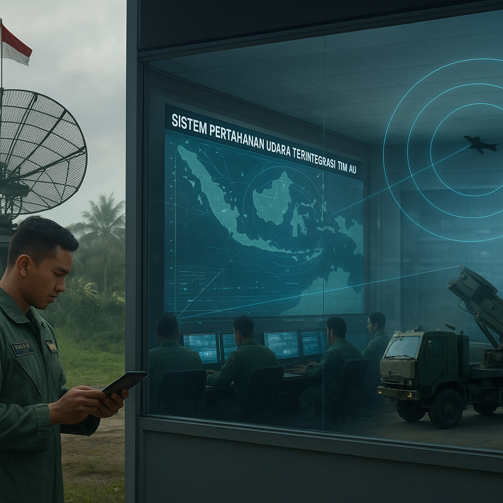 Bedah Doktrin: Konsep Operasi Pertahanan Udara Aktif TNI AU dengan Sistem IADS