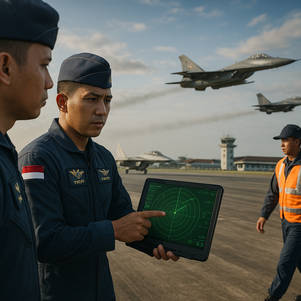 TNI AU Latih Simulasi Dogfight dengan Radar AESA untuk Tingkatkan Kemampuan Tempur