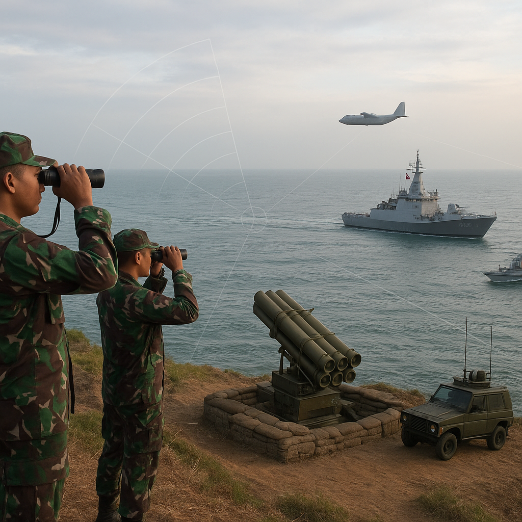 Penerapan Doktrin Pertahanan Laut Berlapis TNI AL di Selat Malaka
