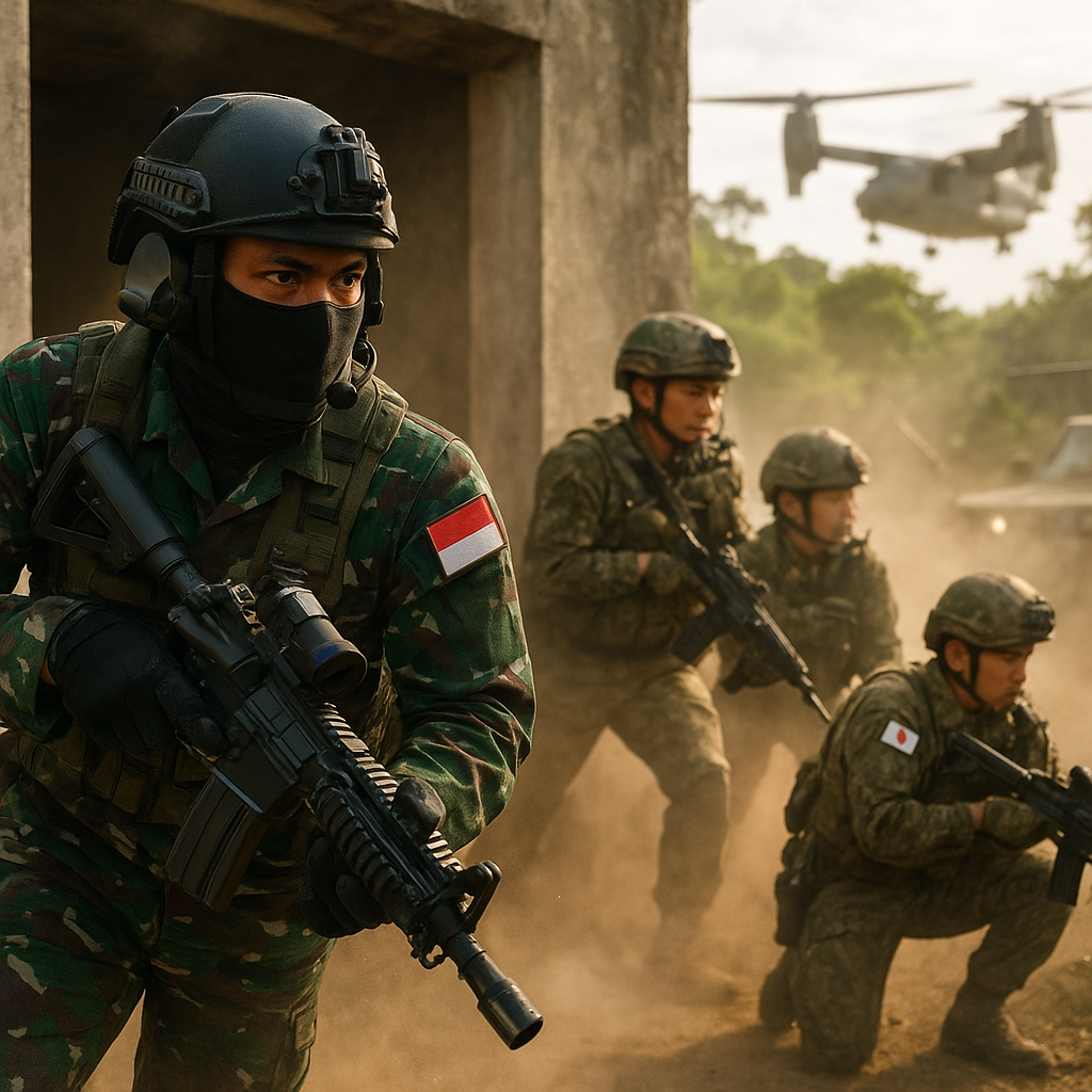 SOF TNI dan Negara Sahabat Gelar Strike and Raid Operation di SGS 2026