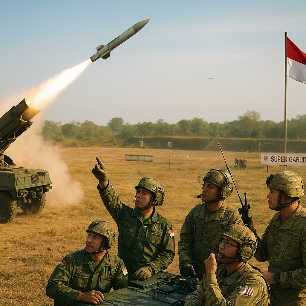 TNI dan US Army Latih Kemampuan Rudal Hadapi Serangan Udara di SGS 2026