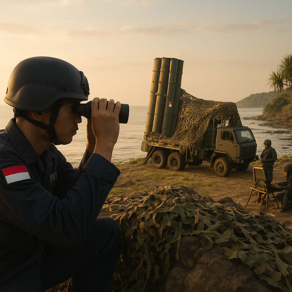 Analisis Doktrin Pertahanan Pantai TNI AL: Konsep 'Sea Denial' dan Penempatan Rudal Coastal Battery