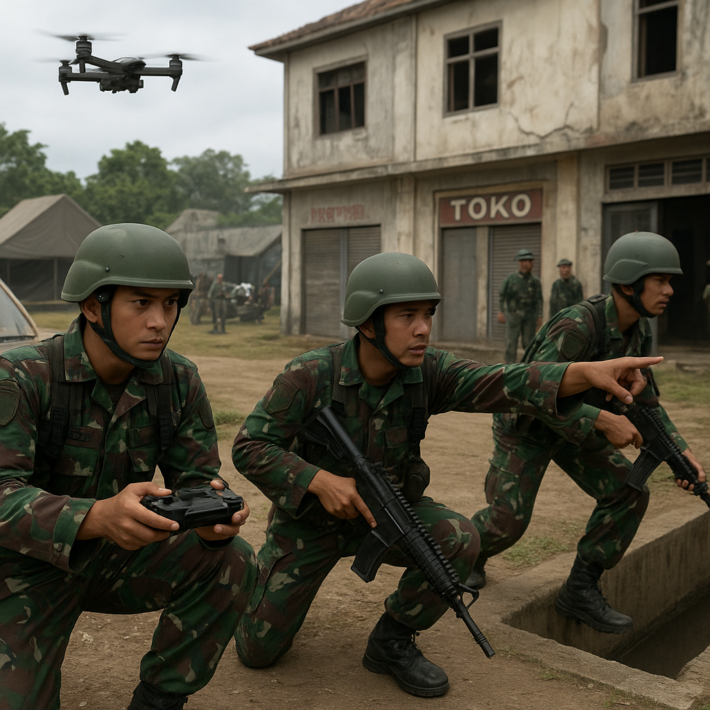Pengujian Doktrin Operasi Urban TNI AD di Puslatpur Lampung