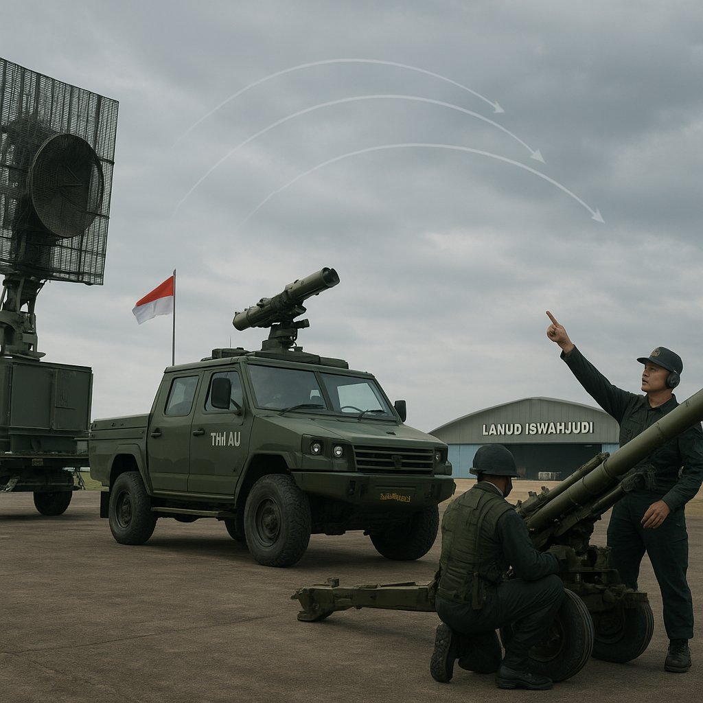Uji Coba Doktrin Pertahanan Udara: Integrasi Radar dan Rantis Rudal