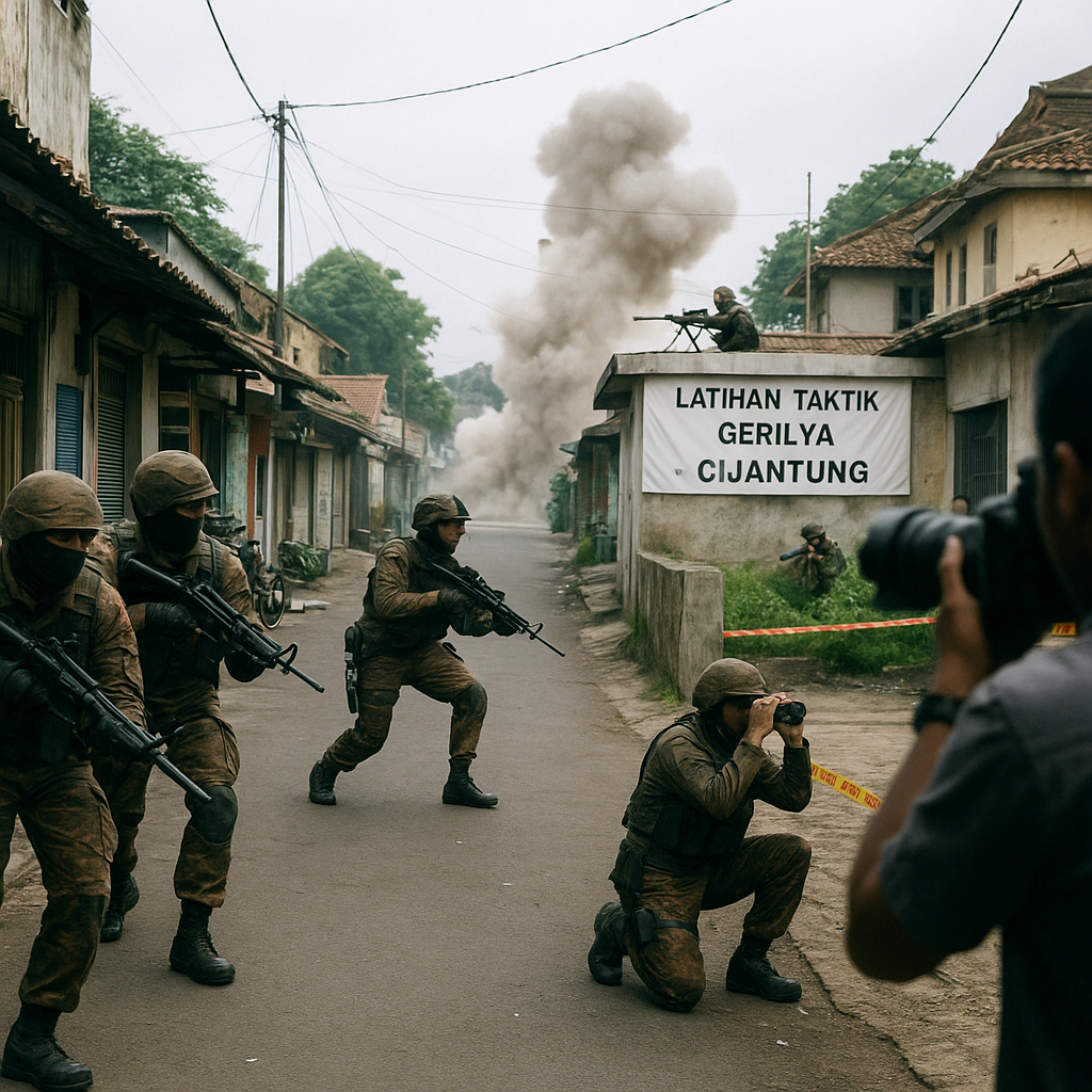 Bedah Taktik Gerilya Kopassus di Medan Perkotaan