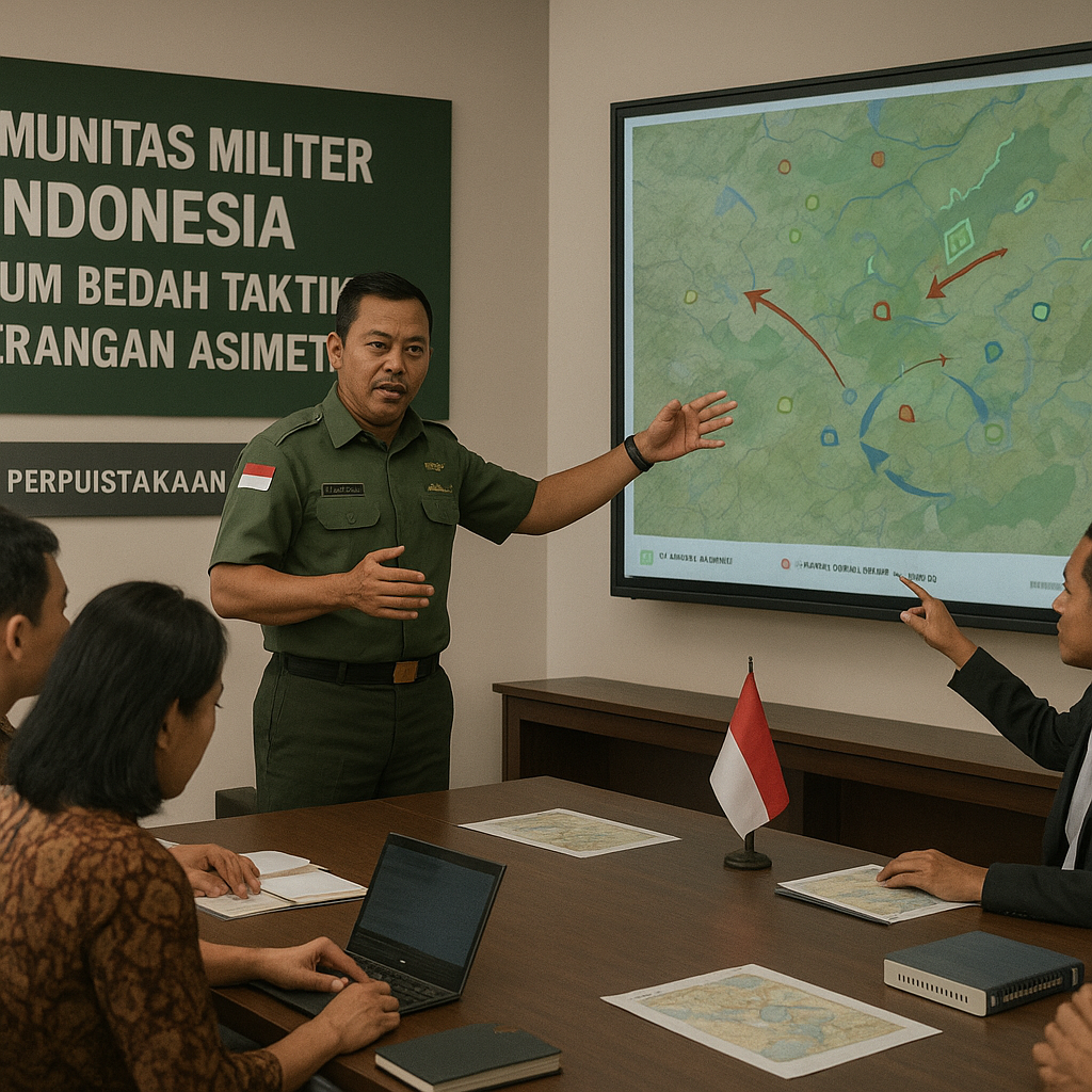 Komunitas Militer Indonesia Gelar Forum Bedah Taktik Peperangan Asimetris