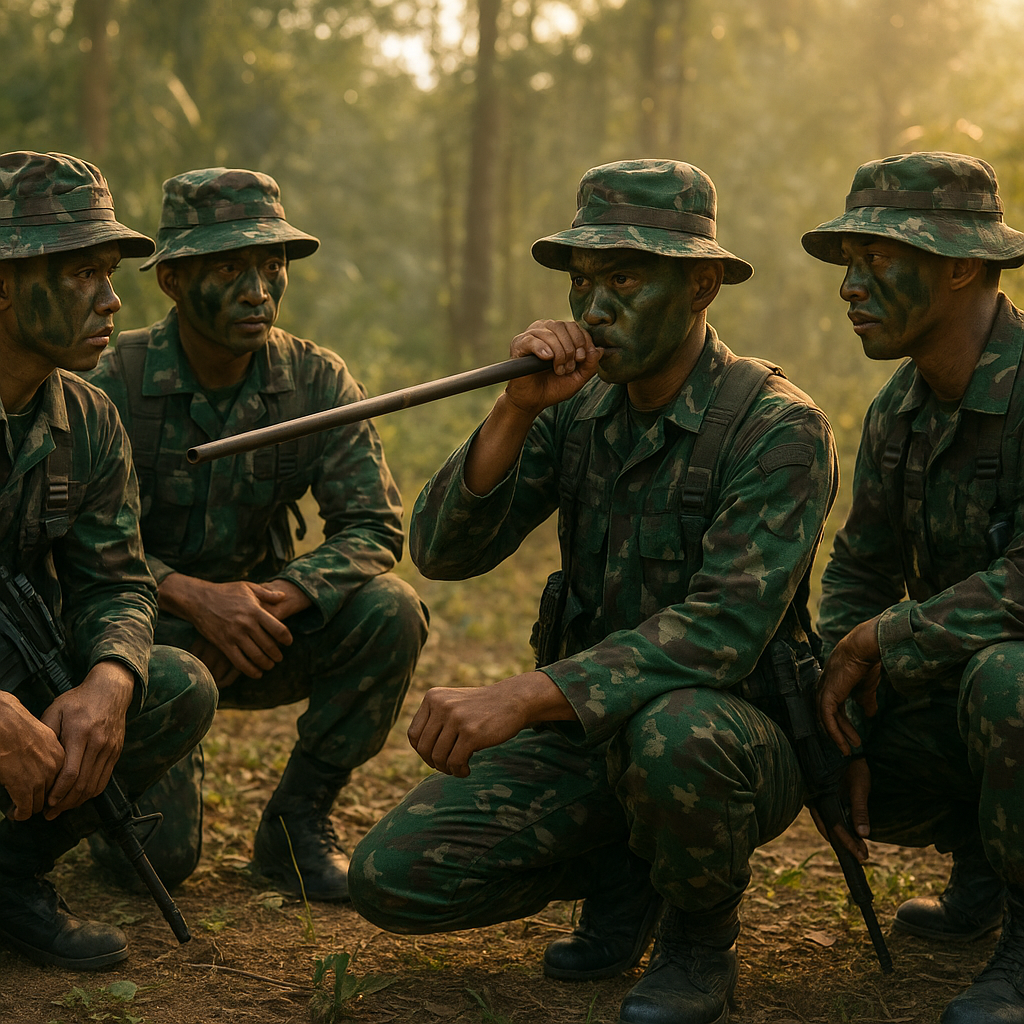 Profil dan Kehebatan Pasukan Taipur: Ahli Sabotase hingga Jago Gunakan Sumpit Khas Dayak