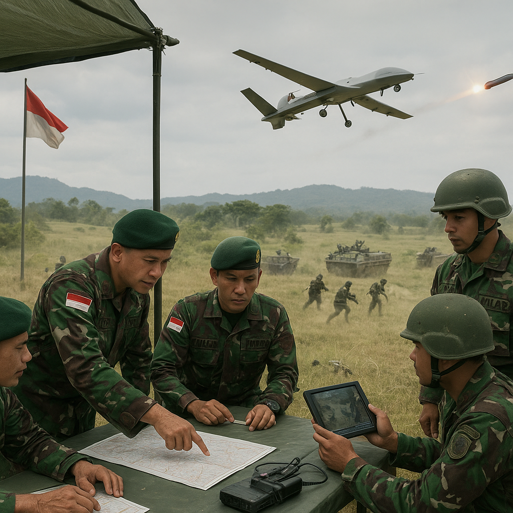 Doktrin Baru TNI AD: Operasi Gabungan dengan Drone Tempur