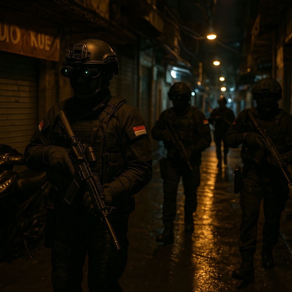 Bedah Taktik Kopassus: Teknik Infiltrasi Malam Hari di Area Urban