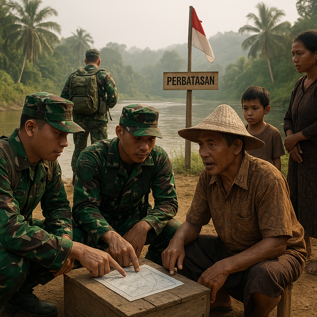 Bedah Doktrin TNI: Implementasi Perang Asimetris di Kawasan Perbatasan Kalimantan
