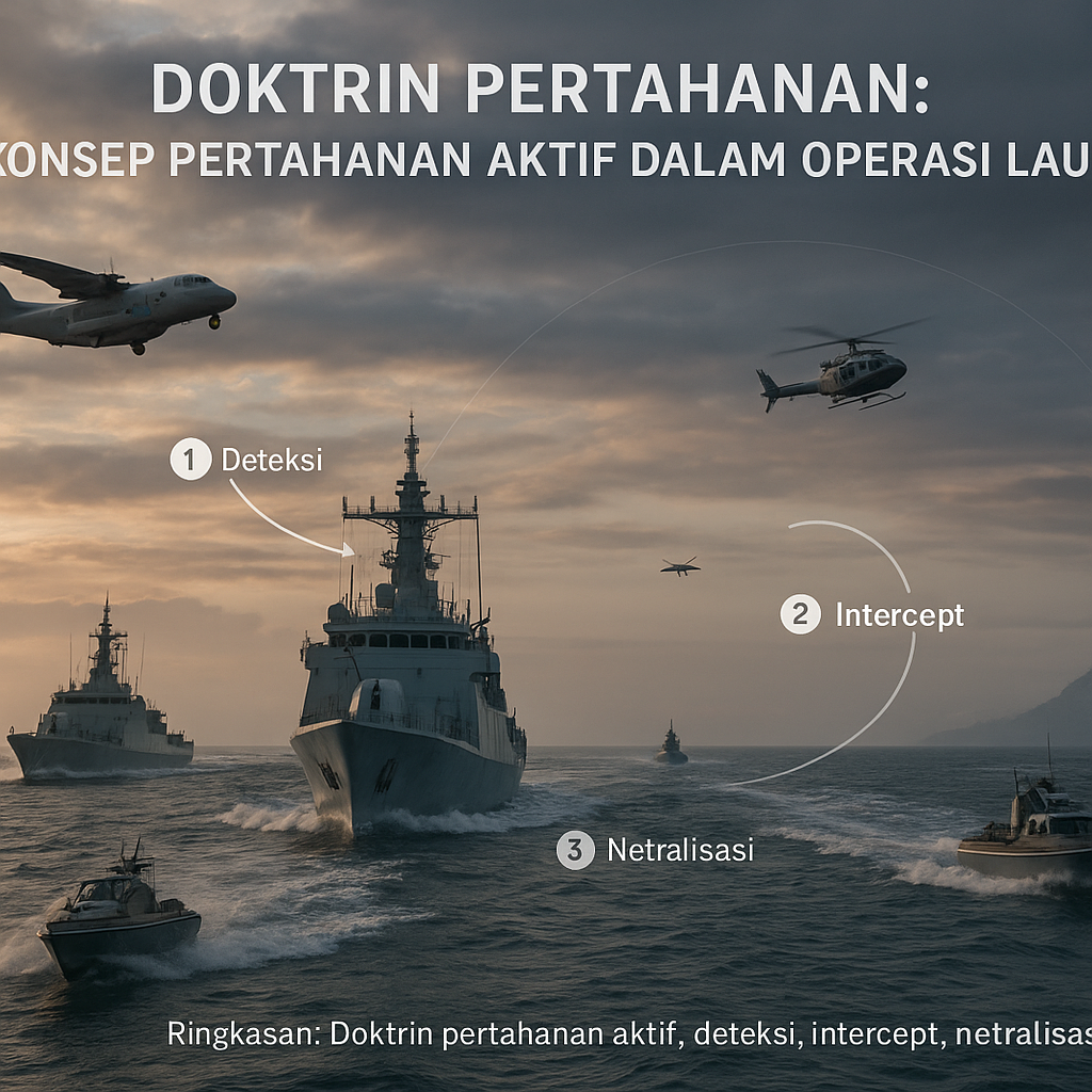 Doktrin Pertahanan: Konsep Pertahanan Aktif dalam Operasi Laut