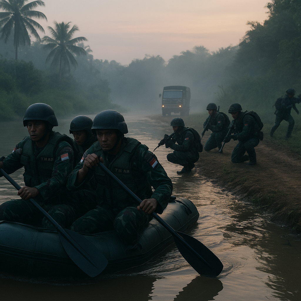 Bedah Taktik: Latihan TNI AD Gelar Operasi Banteng Wulung di Puslatpur Martapura