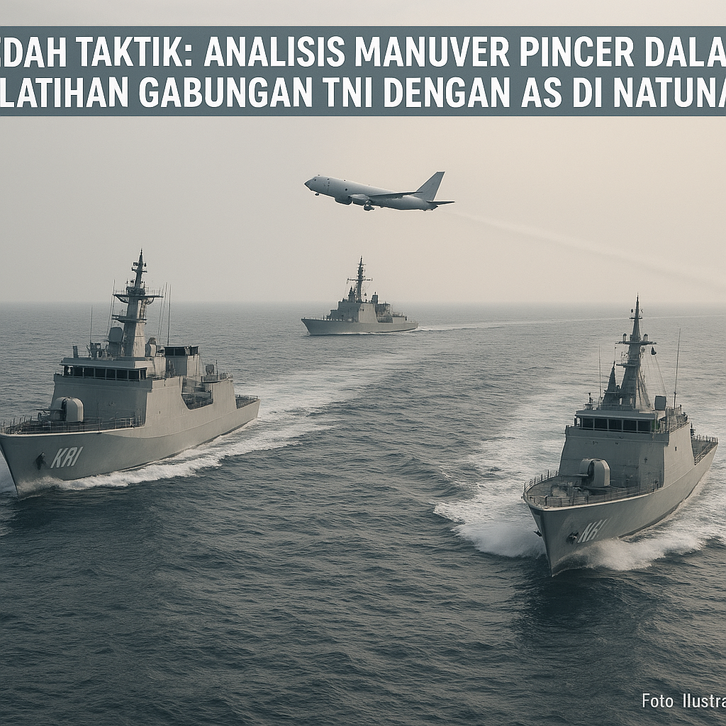 Bedah Taktik: Analisis Manuver Pincer dalam Latihan Gabungan TNI dengan AS di Natuna