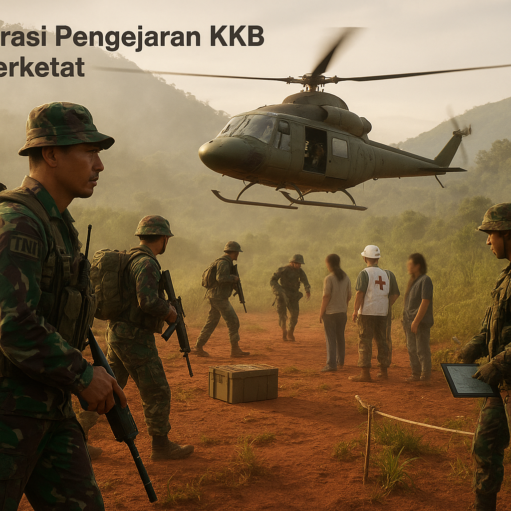 Operasi Pengejaran KKB Diperketat, Kapuspen TNI Ungkap Masih Ada Warga Sipil Disandera