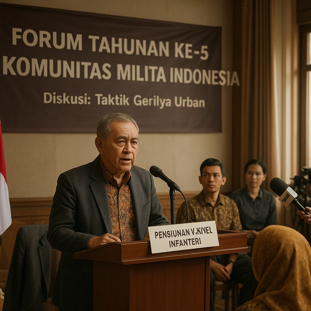 Komunitas Milita Indonesia Gelar Diskusi Taktik Gerilya Urban Dalam Forum Tahunan