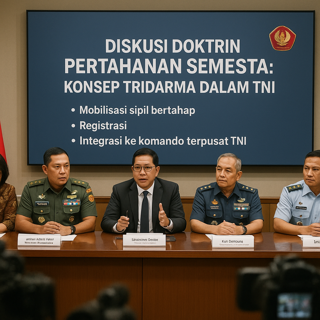 Diskusi Doktrin Pertahanan Semesta: Konsep Tridarma dalam TNI