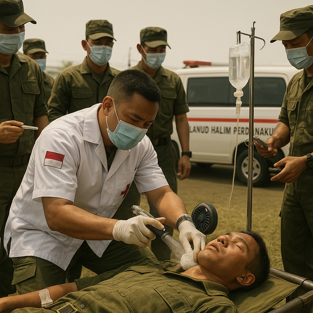 Kronologi dan Analisis Medis Heatstroke dalam Latsarmil Komcad: Protokol Penanganan Darurat