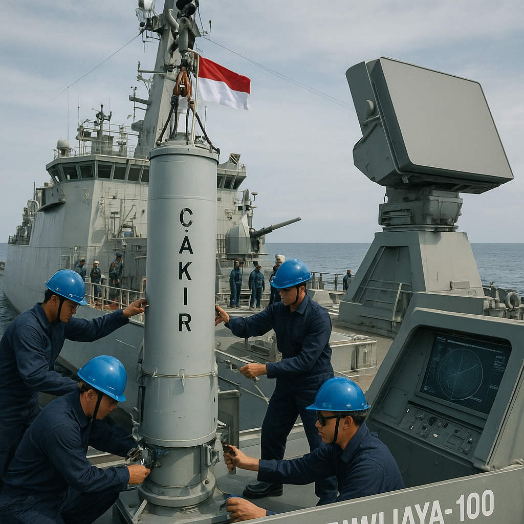 Analisis Integrasi Rudal Cakir dan Sistem Rudal Turki pada KRI Sriwijaya-100: Skema Penguatan Daya Gentar Maritim