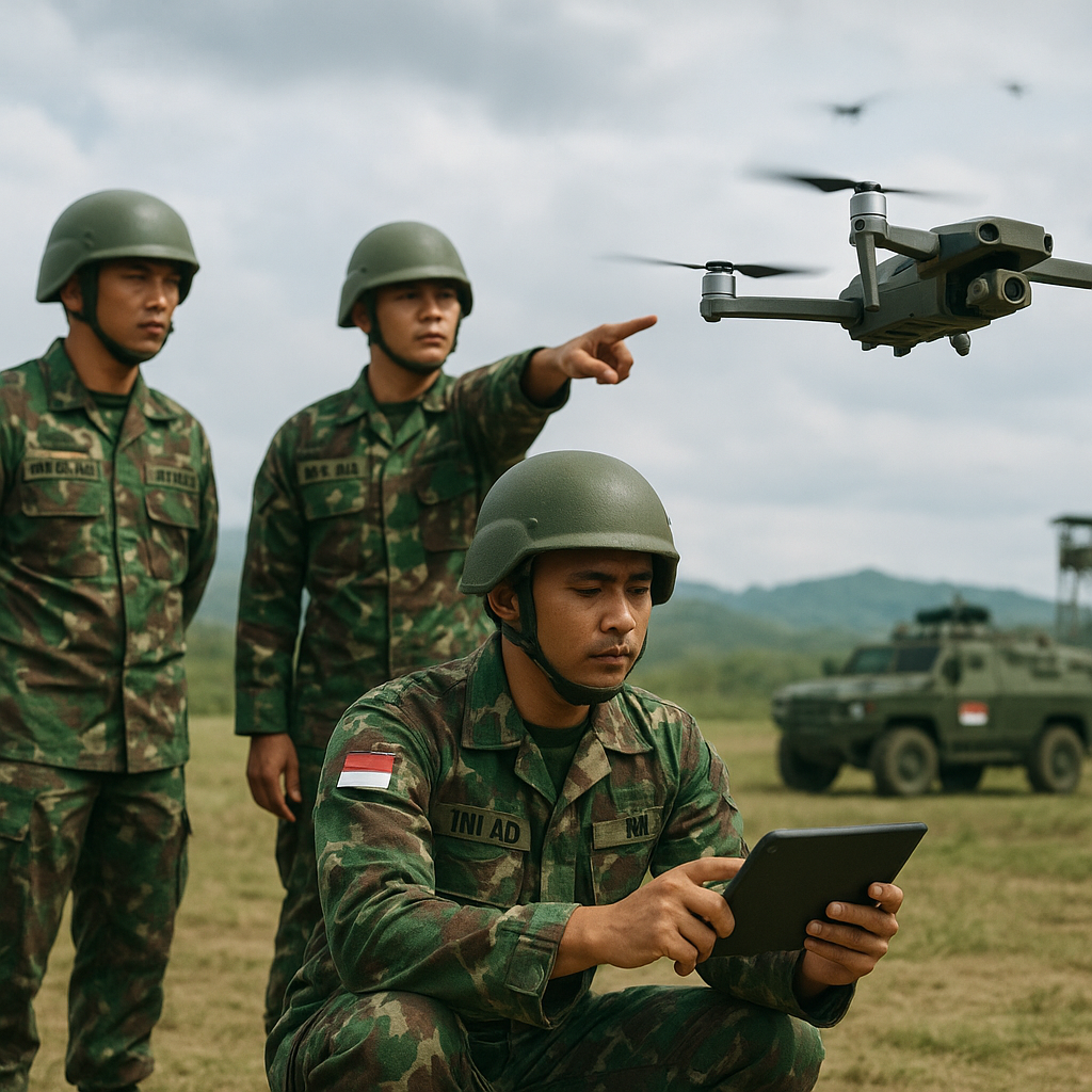 Doktrin Tempur TNI AD: Integrasi Drone dalam Formasi Batalyon
