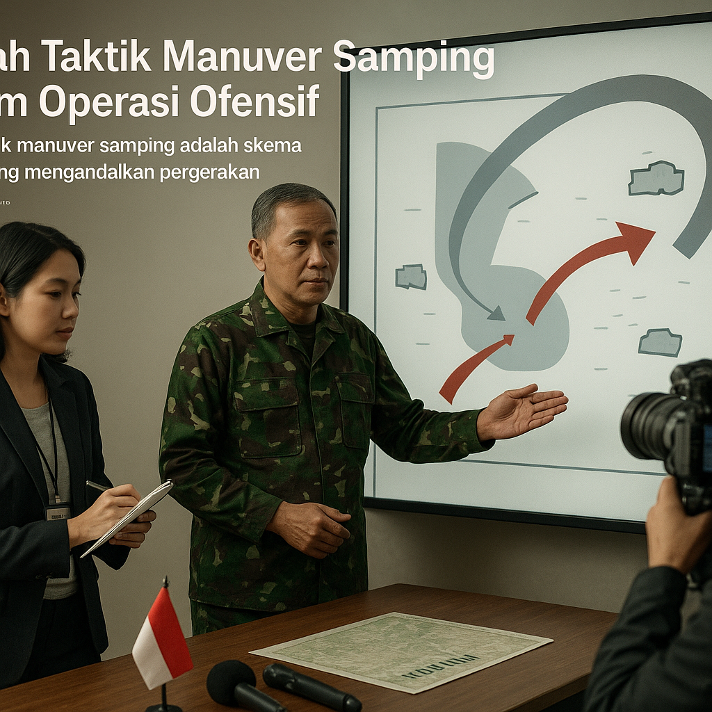 Bedah Taktik Manuver Samping dalam Operasi Ofensif