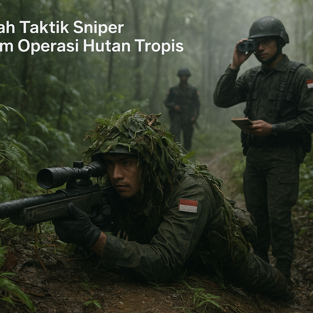 Bedah Taktik Sniper dalam Operasi Hutan Tropis