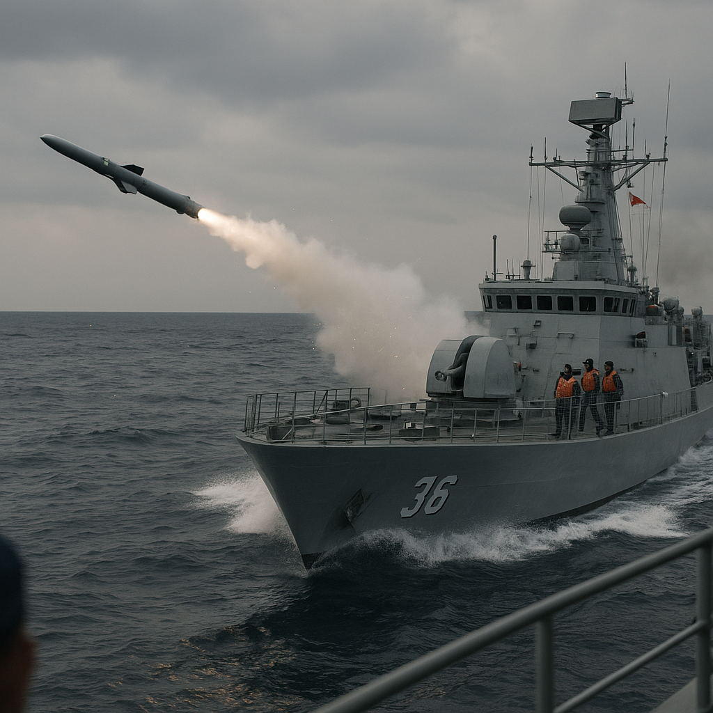 Uji Kinerja Rudal Anti-Kapal C-705 di Atas Kapal Cepat Rudal TNI AL