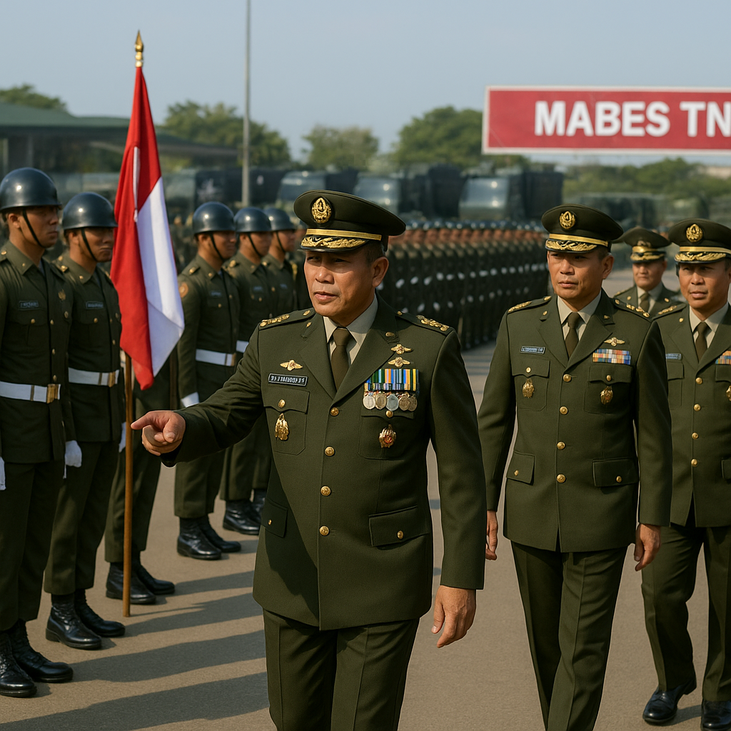 TNI Gelar Gladi Bersih Terstruktur untuk Upacara HUT Ke-81