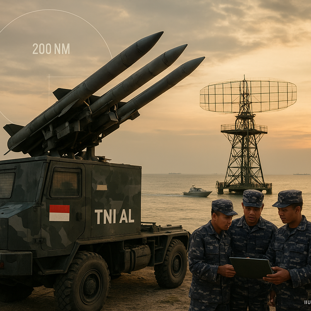 TNI AL Terapkan Doktrin Pertahanan Pesisir Terintegrasi di Selat Malaka