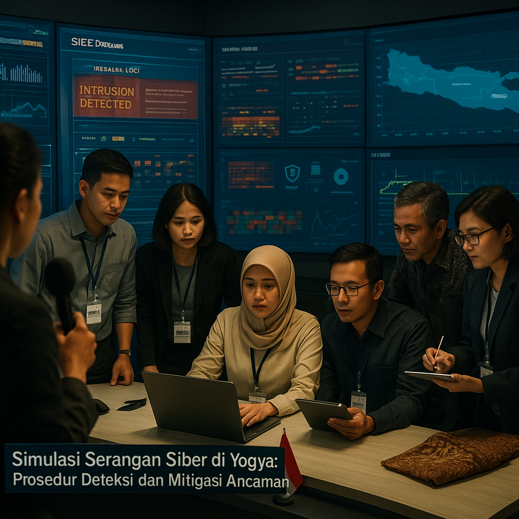 Simulasi Serangan Siber di Yogya: Prosedur Deteksi dan Mitigasi Ancaman
