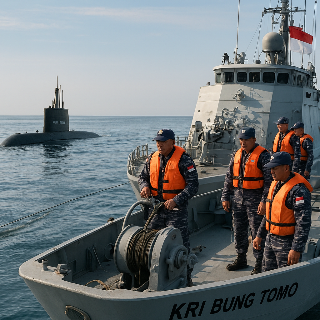 KRI Alugoro Membedah Taktik Anti Kapal Selam dalam Latihan di Laut Jawa