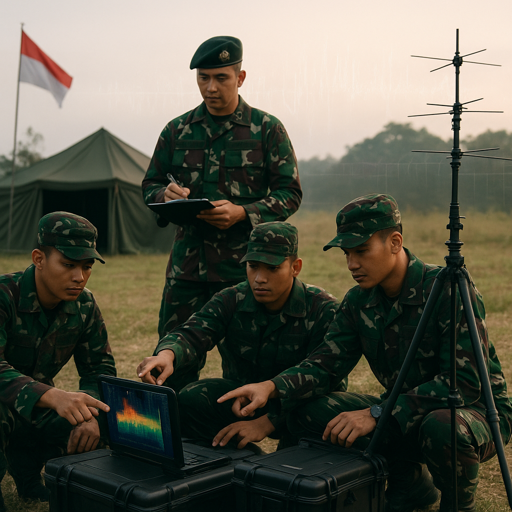 TNI AD Resmi Terapkan Doktrin 'Manuver Elektronik' dalam Latihan Sinyal Intelejen
