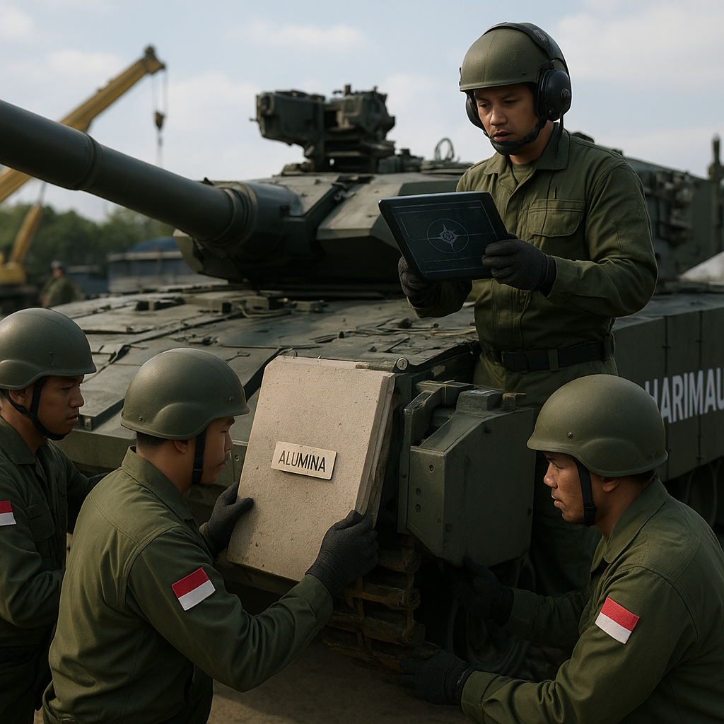 Upgrade Moderan Tank Harimau: Analisis Proteksi Modular dan Sistem Kendali Tembak